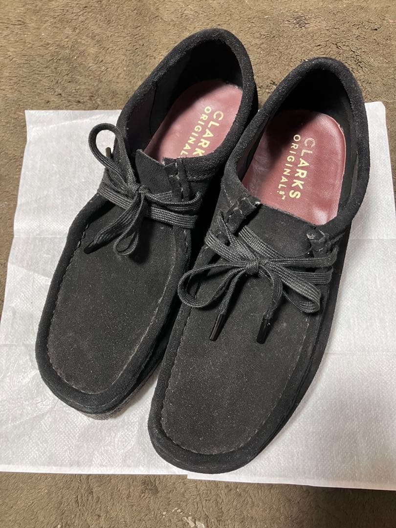 CLARKS ORIGINALS クラークス　ワラビー　ブラック　黒