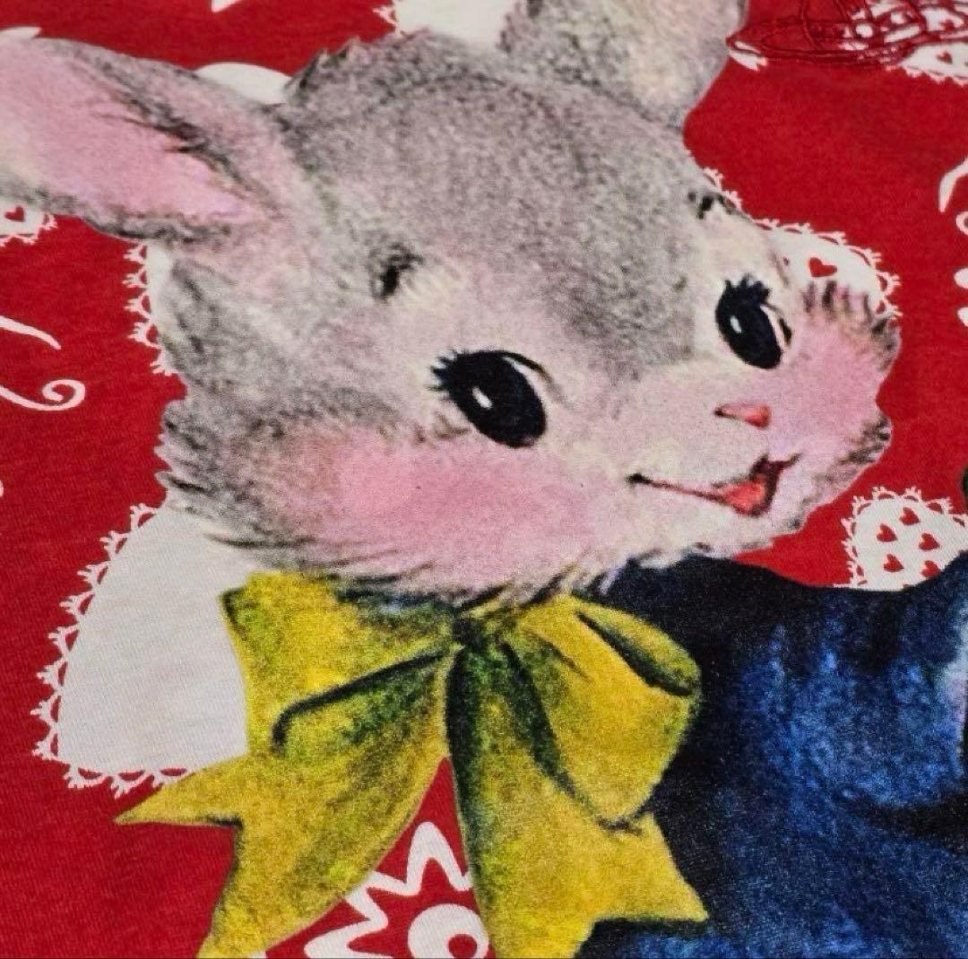 ラフォーレ原宿店10周年記念限定 Painting Bunny プリントTシャツ