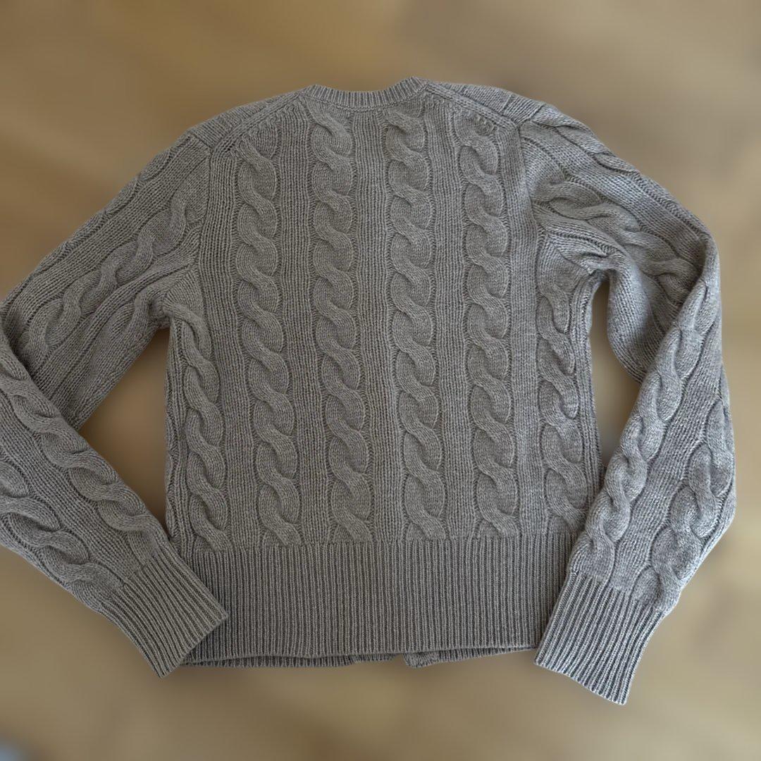 POLO RALPH LAUREN ケーブルニットカーディガン XS