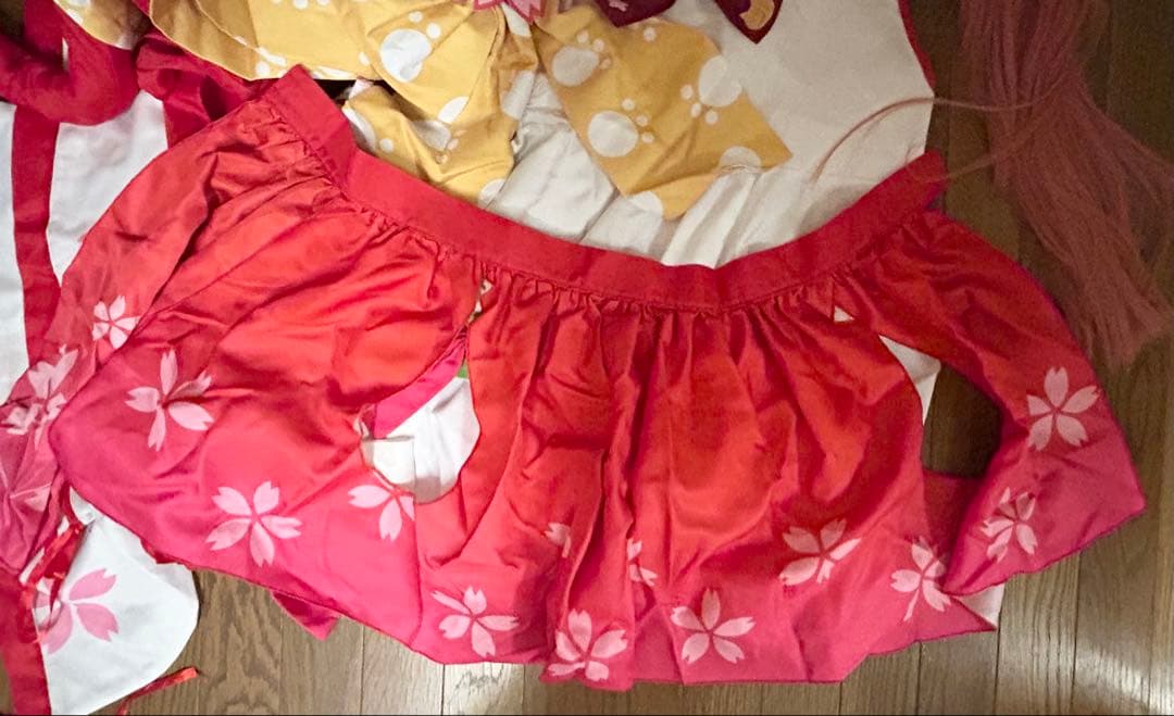 ホロライブ　0期生　さくらみこ/通常衣装コスプレ+ウィッグ付き