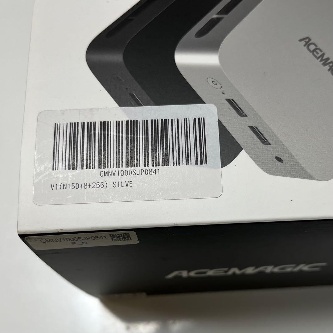 【新品】ミニPC N150 8G SSD256 ACEMAGIC シルバー