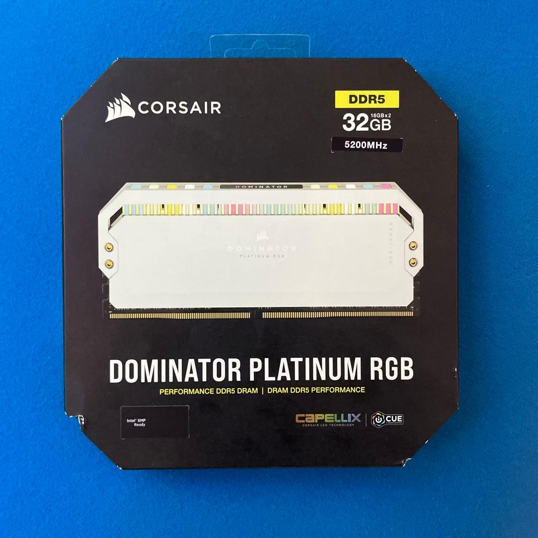 DOMINATOR PLATINUM RGB DDR5 32GB(16GB×2)