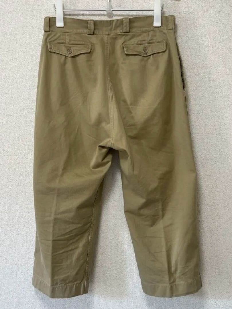 【フランス軍実物 M52 後期モデル】ミリタリーチノ サイズ35