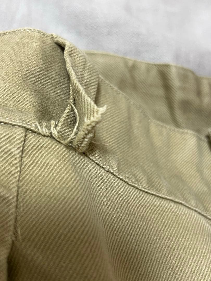 【フランス軍実物 M52 後期モデル】ミリタリーチノ サイズ35