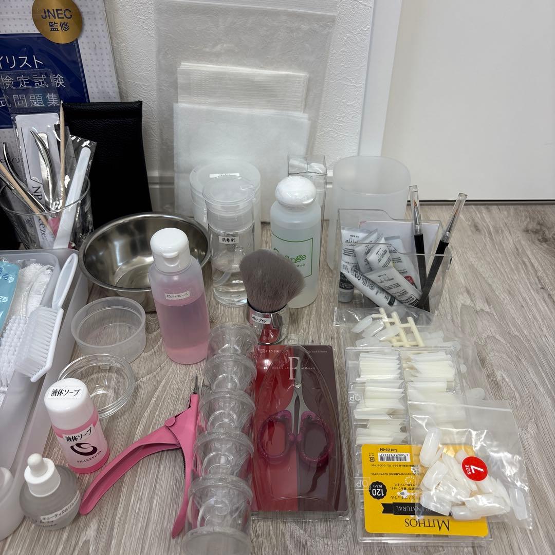 ネイリスト検定　　3級フルセット