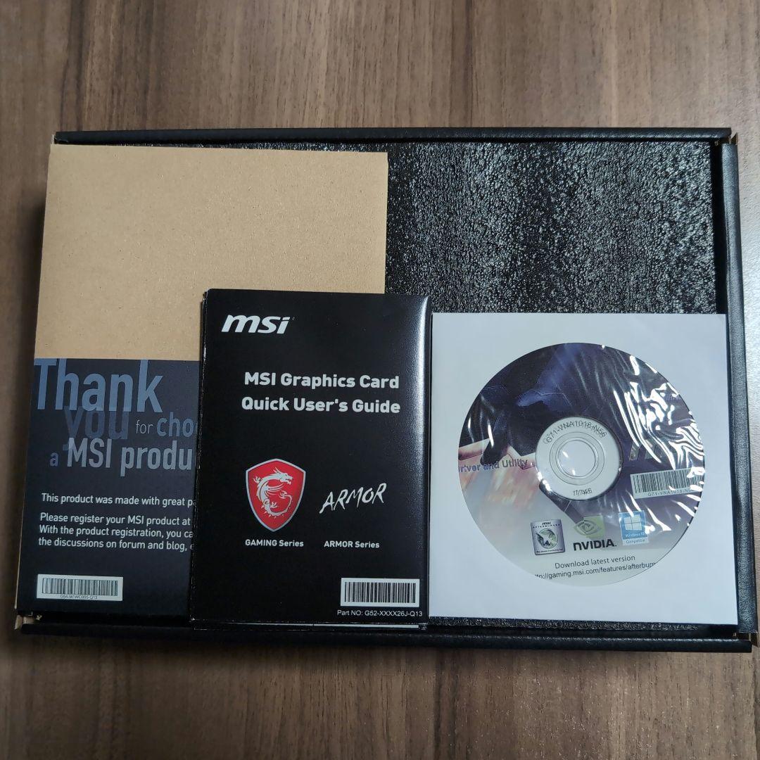 グラフィックボード・グラボ・ビデオカード MSI GeForce GTX 1060 AERO ITX 6G OC