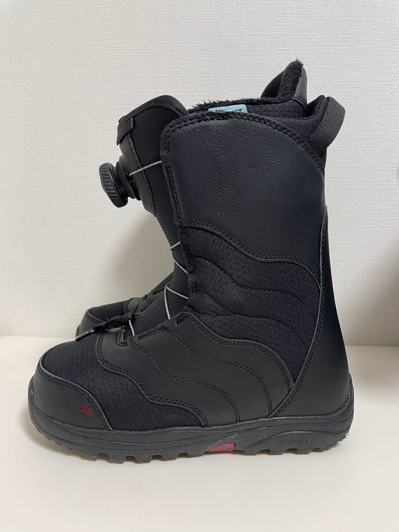 【美品❤︎】BURTON MINT スノーボードブーツ 女性用ブラック22.5cm