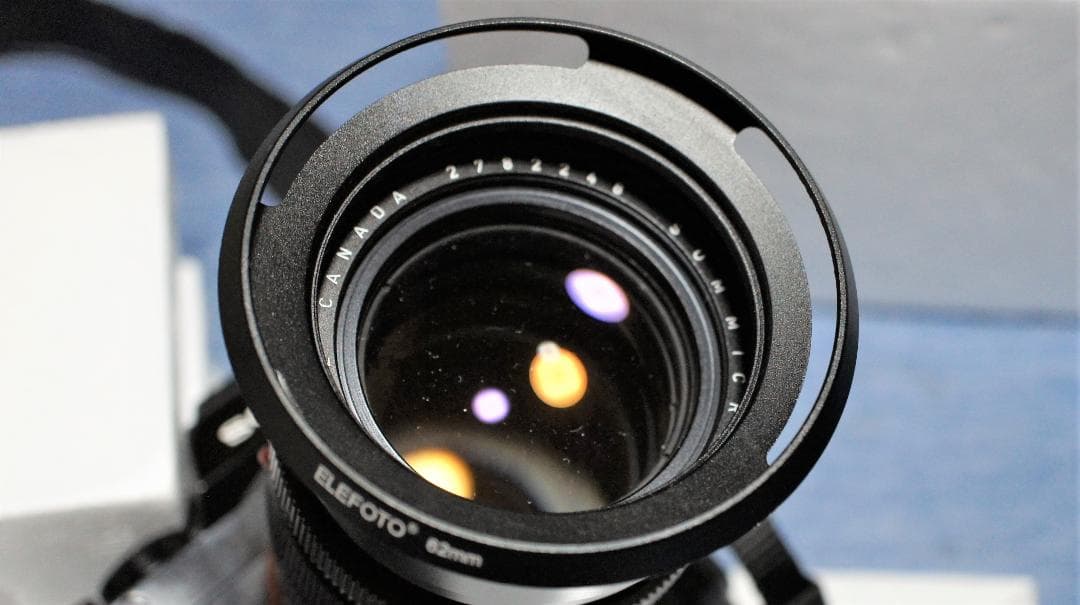 ライカＲ９０ＭＭ　Ｆ２ソニーフルサイズアダプター付き