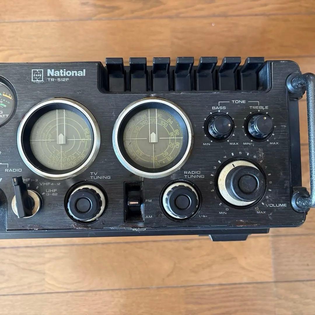 ナショナルTv ラジオカセ　TR-512F
