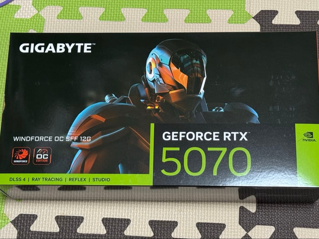GIGABYTE GEFORCE WINDFRCE RTX 5070 新品未開封