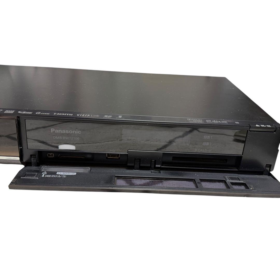 パナソニック 2番組同時録画 ブルーレイレコーダー DMR-BWT2100