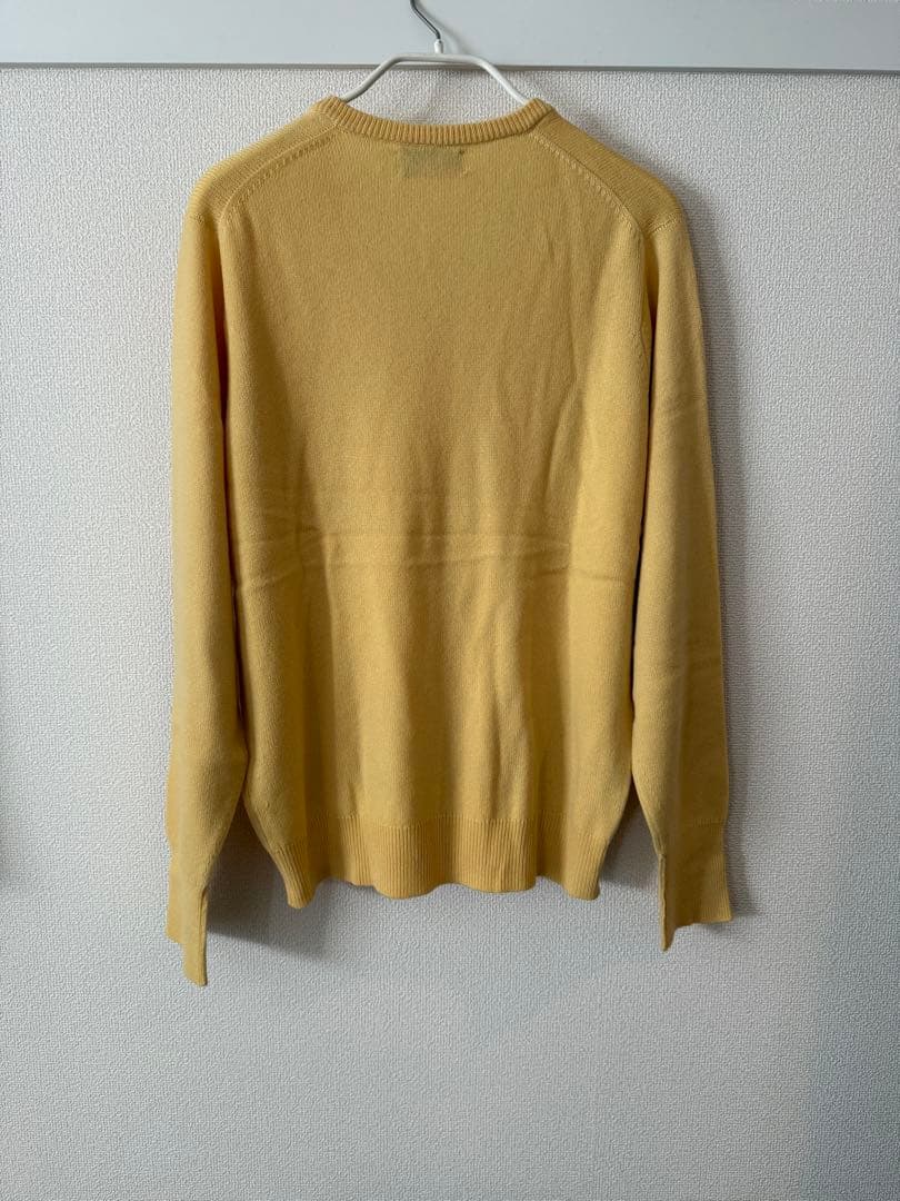 Ballantyne イエロー カシミヤ セーター 42