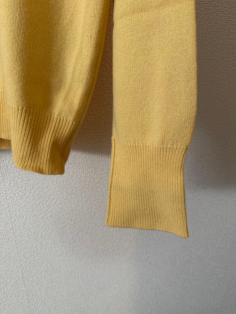 Ballantyne イエロー カシミヤ セーター 42