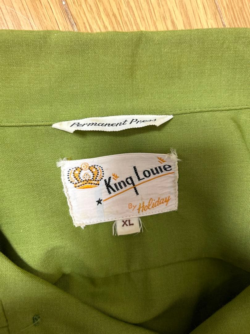 KingLouie キングルイ60年代ボーリングシャツXL ボーリングシャツ