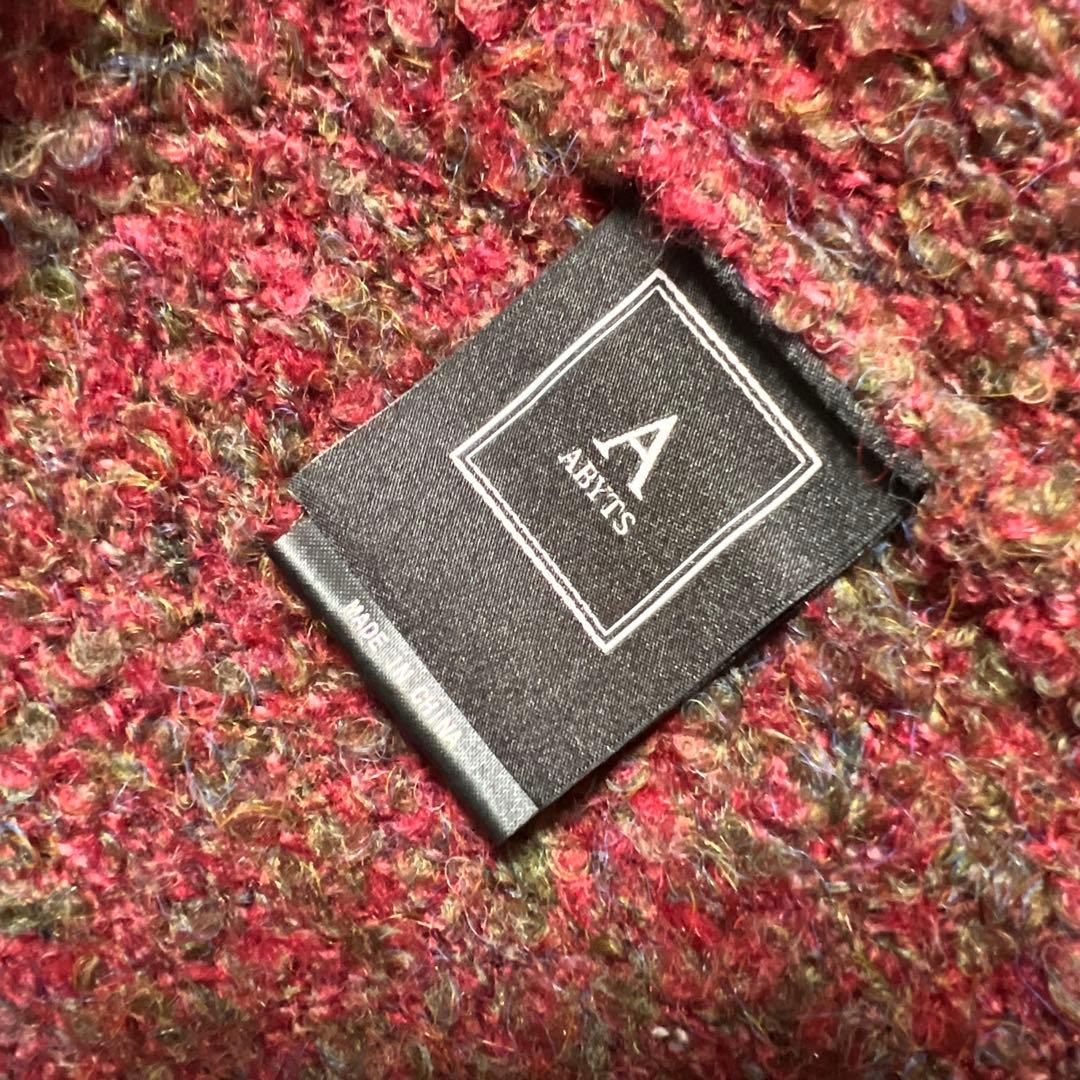 ひまabyts赤系 カーディガン