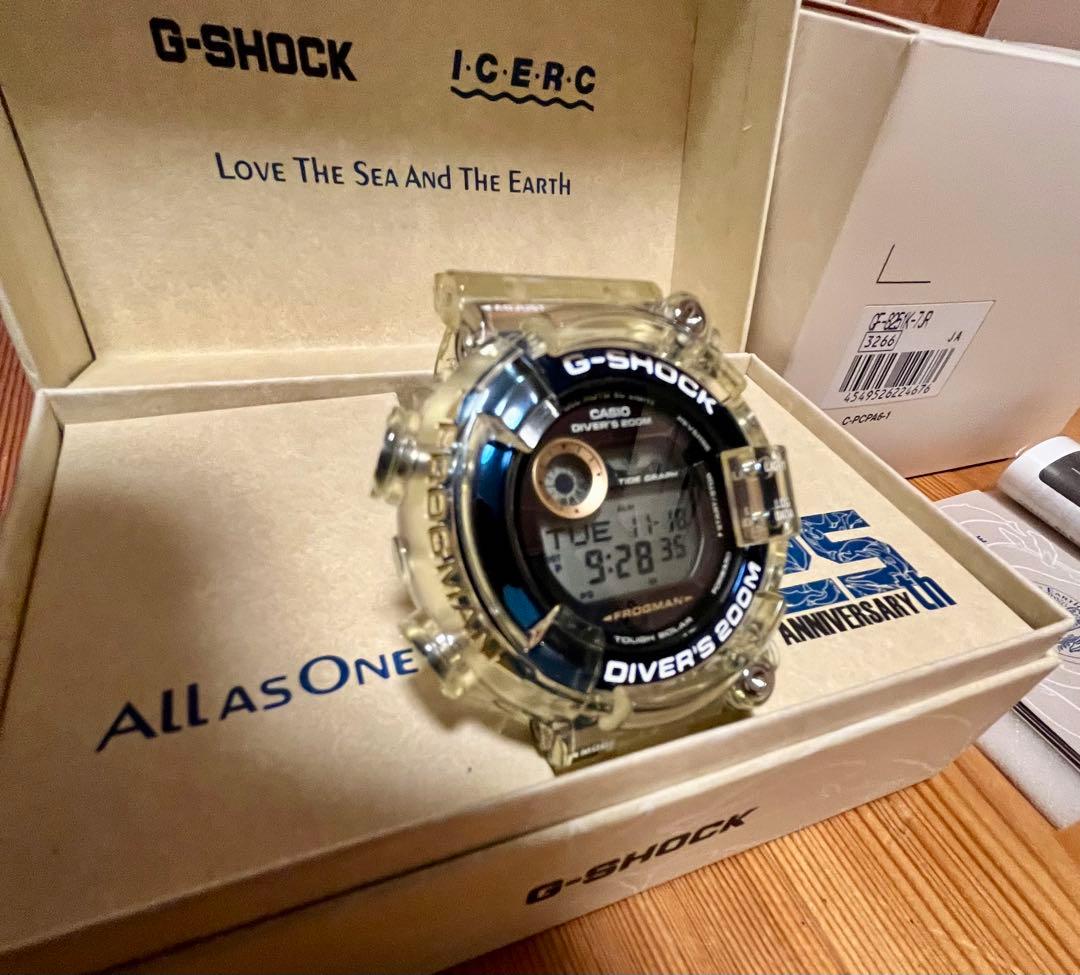 カシオ　G-Shock フロッグマン 25周年記念モデルGF-8251K-7JR