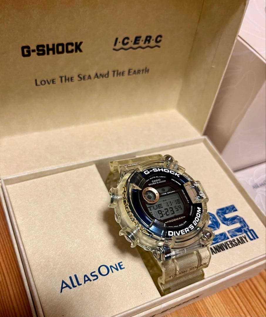 カシオ　G-Shock フロッグマン 25周年記念モデルGF-8251K-7JR