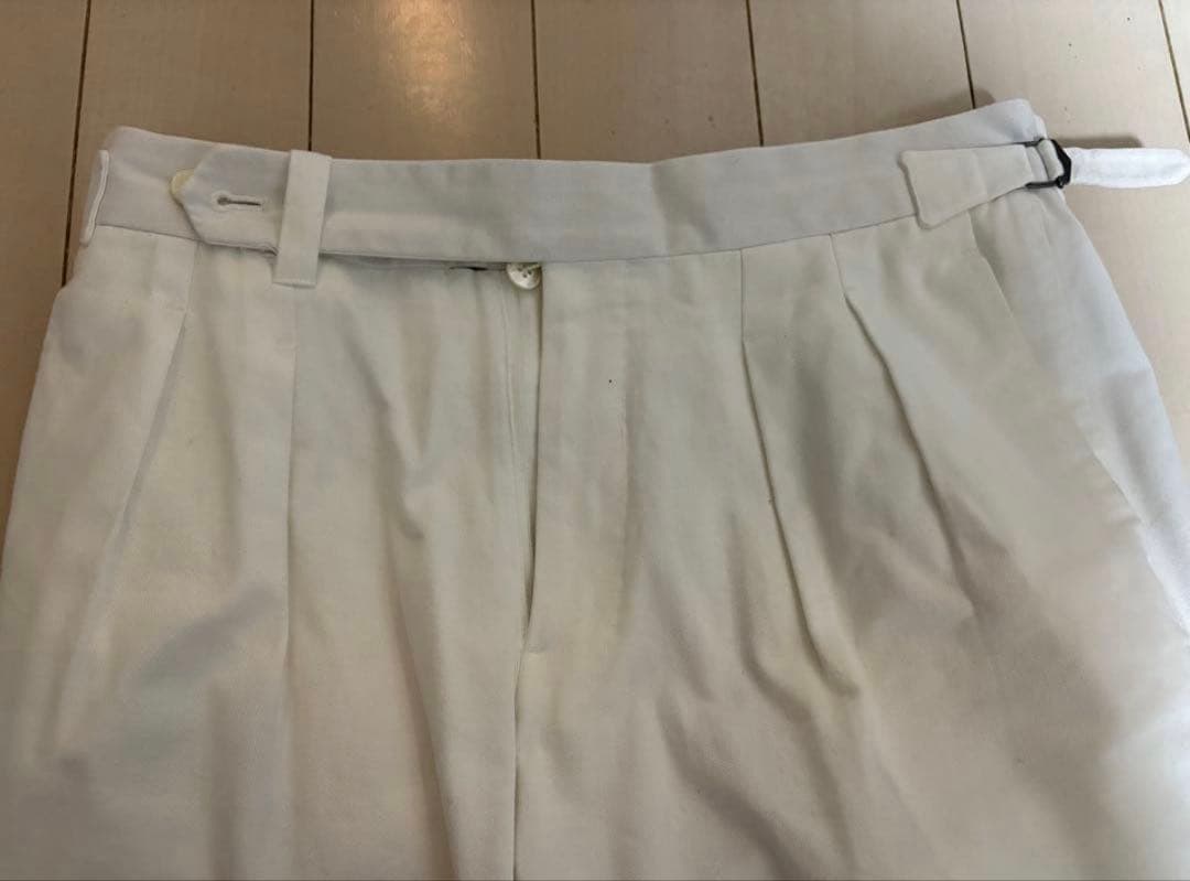 IGARASHI TROUSERS × BEAMS F コットンスラックス