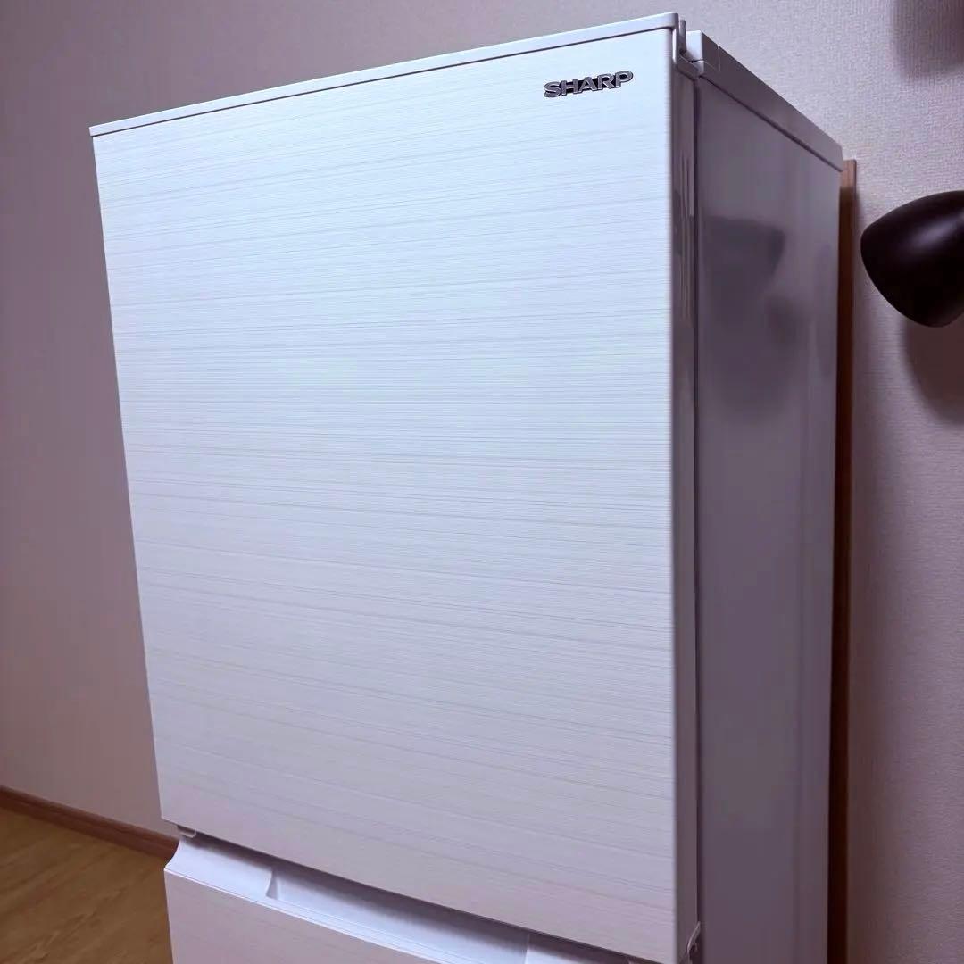 2022年 冷蔵庫 一人暮らし 単身用 小型 3ヶ月保証 送料無料 シャープ美品
