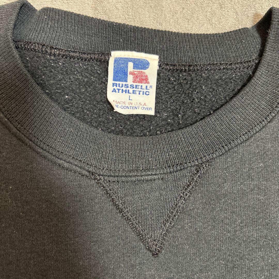 ラッセルアスレチック　スウェット　ブラック