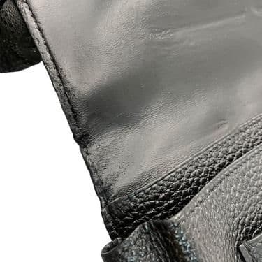 美品 HERMES エルメス ドゴン ▢L刻印 ケース付 ブラック