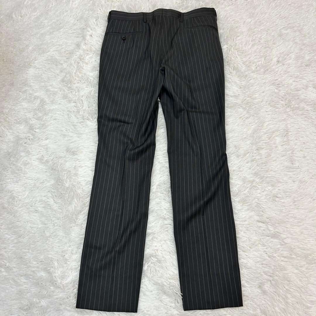 【極美品！】MEN'S TENORAS ティノラス 3ピース グレーストライプ