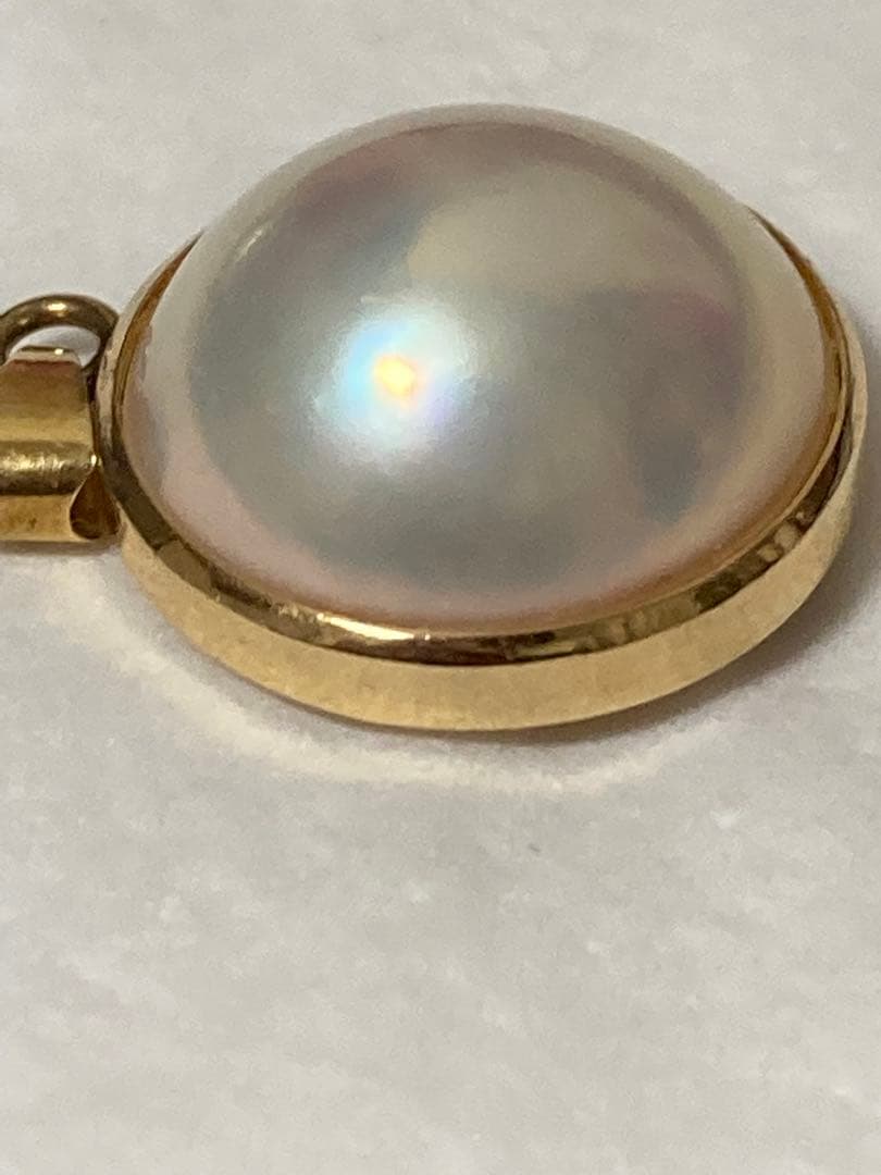 ☆*☆様 k18 マベパール　ネックレストップ