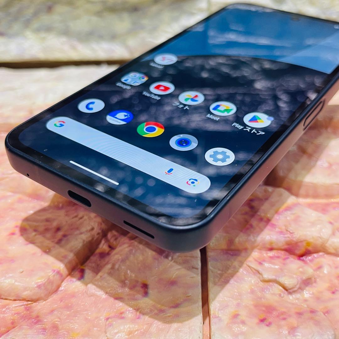 美品 SIMフリー AQUOS sense9 128GB ブラック 電池良好