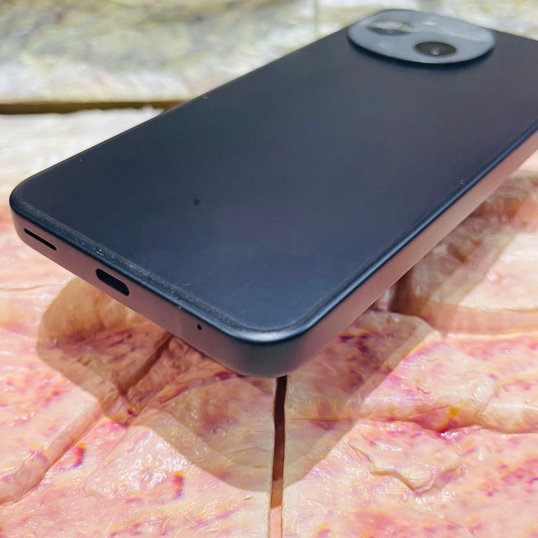 美品 SIMフリー AQUOS sense9 128GB ブラック 電池良好