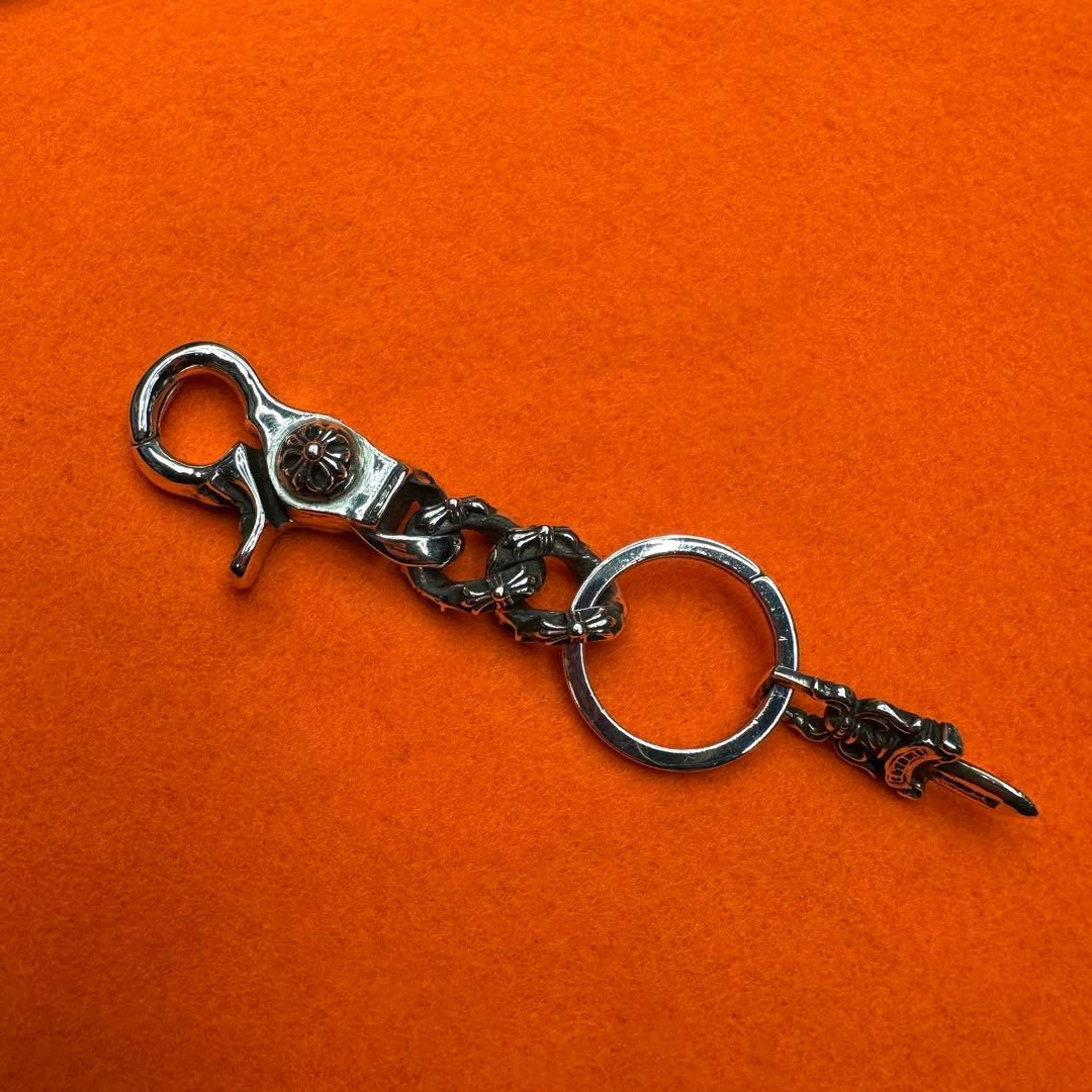 本物!!美品‼︎クロムハーツ　キーチェーン　ショート財布　ウォレット