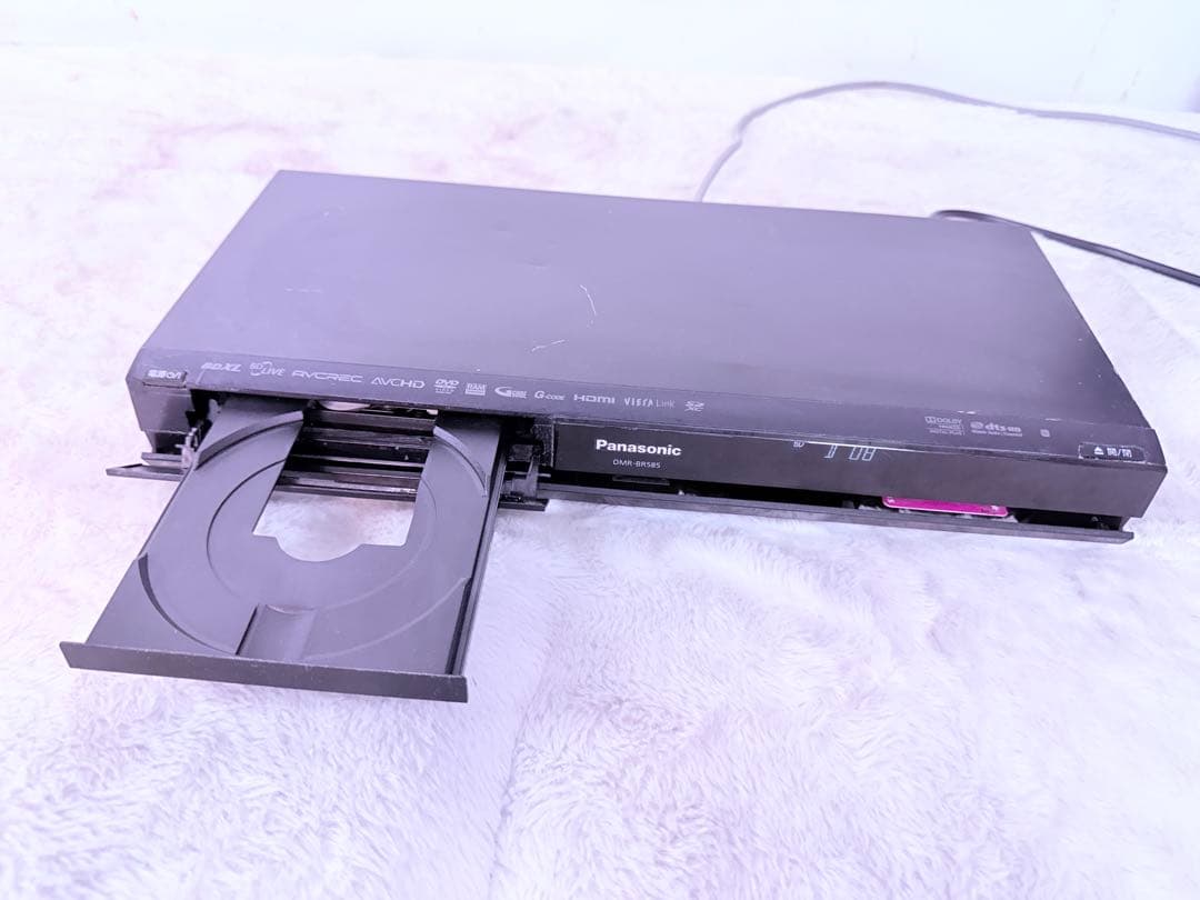 PanasonicDMR-BR585 320GB簡易説明書付すぐ使えるフルセット