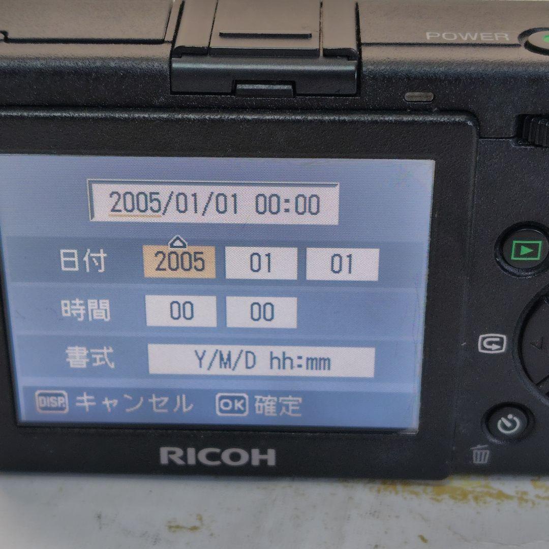 RICOH GR DIGITAL 初代 充電器付 ジャンク 通電OK 電源落ち