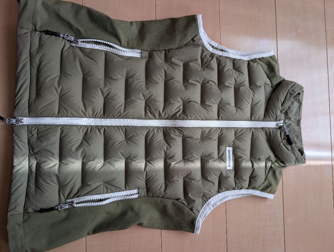 BRIEFING ブリーフィング　セットアップ　オリーブグリーン ダウンセット