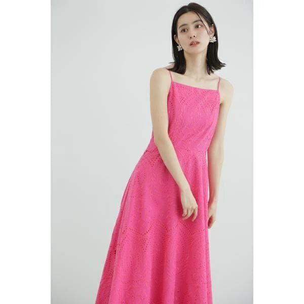 はなこ♡新品同様タグ付JILL STUART コットンレースワンピース M