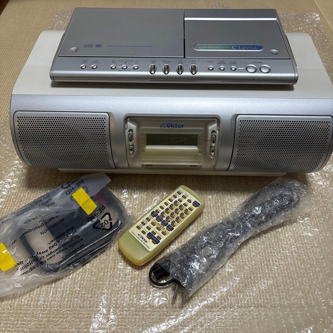 Victor　ＣＤ-ＭＤポータブルシステム　Clavia RC-X5MD