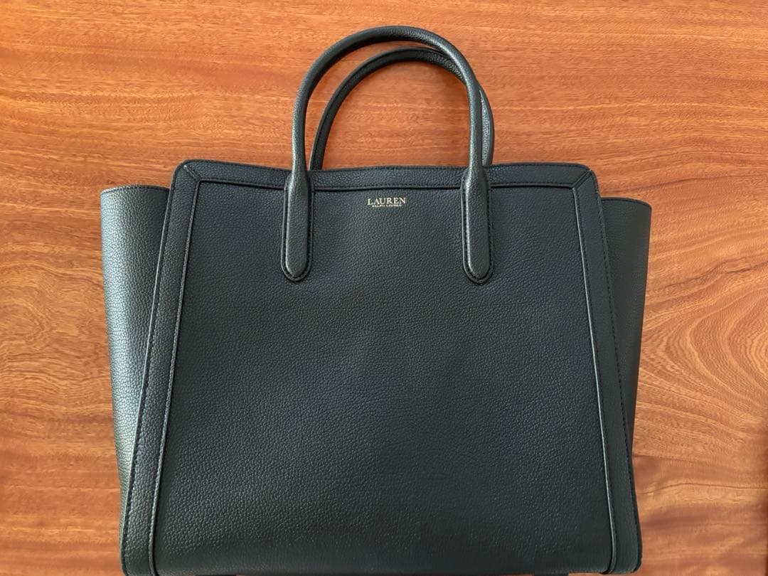 【美品】ローレンラルフローレンビジネスバッグ 黒