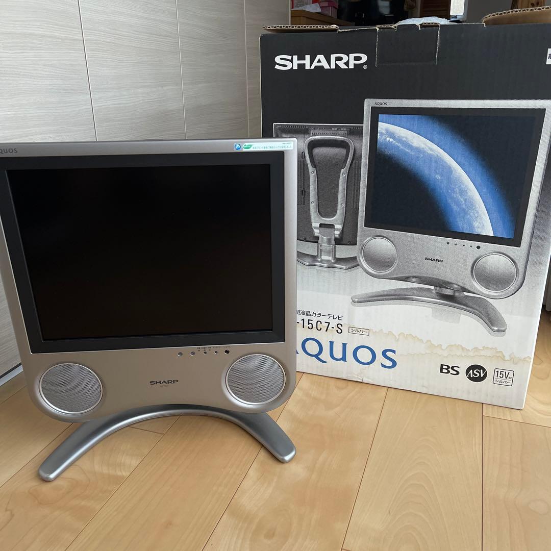 SHARP AQUOS スタンド型液晶テレビ【本体美品、箱あり】