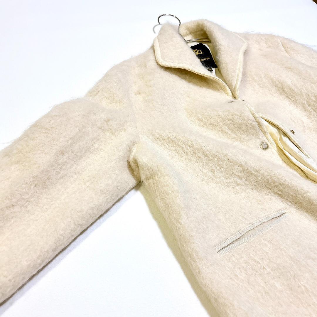 【定価約19万円✨】 ドゥロワー アルパカ混 ウールシャギーコート 23AW