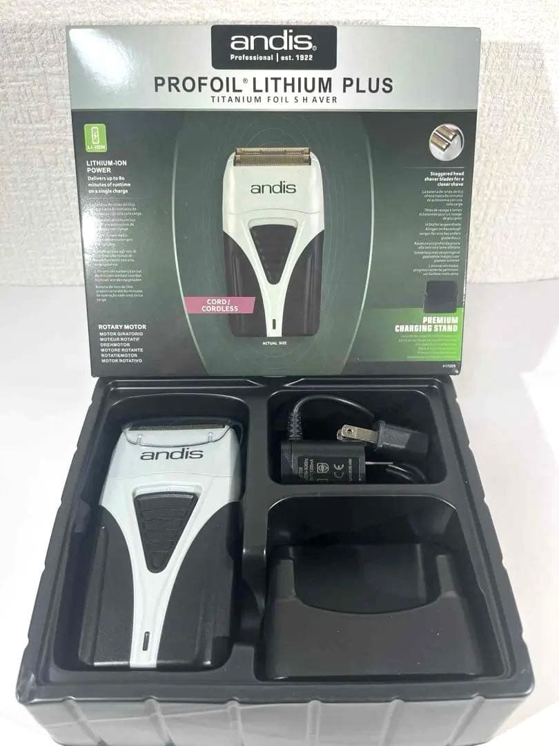Andis PROFOIL LITHIUM PLUS メンズシェーバー