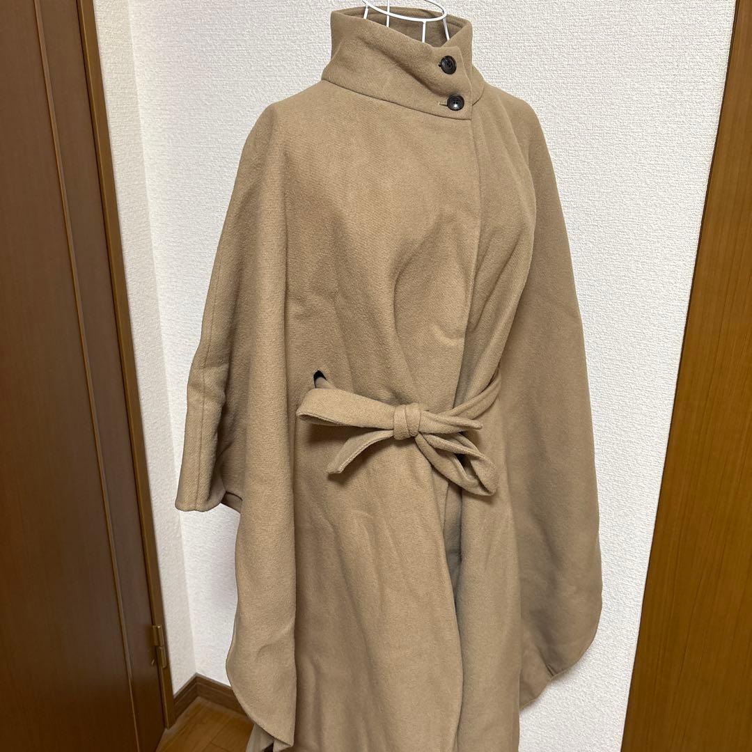 anuansベージュ ケープコート♡ベルトあり♡売り切りたく大幅お値下げ♡