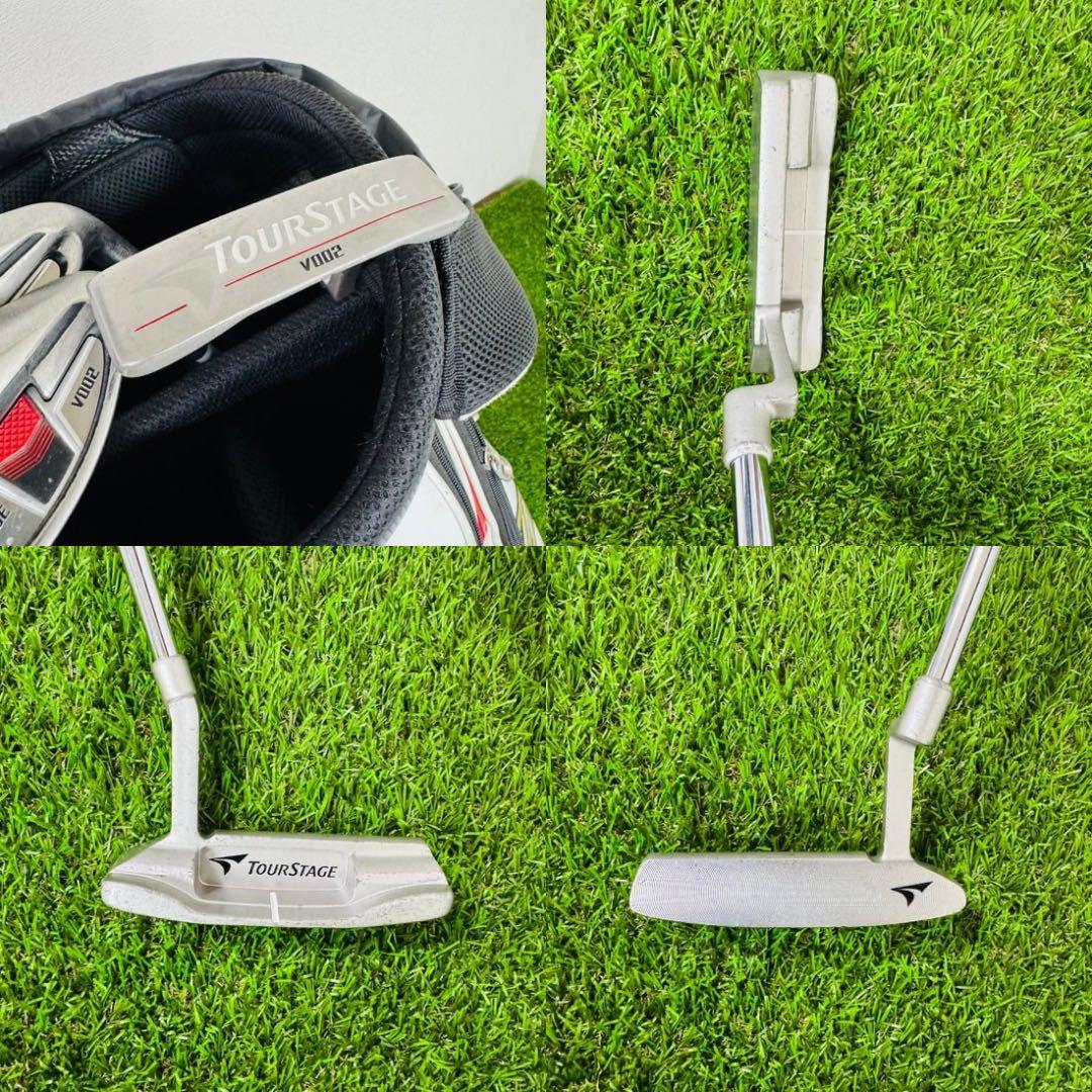 【初心者男性向け】TOURSTAGE V002 ゴルフクラブセット