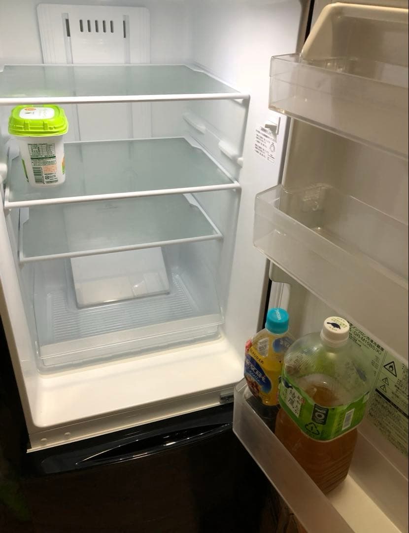 美品 2ドア冷蔵庫 東芝 GR-M15BS-K