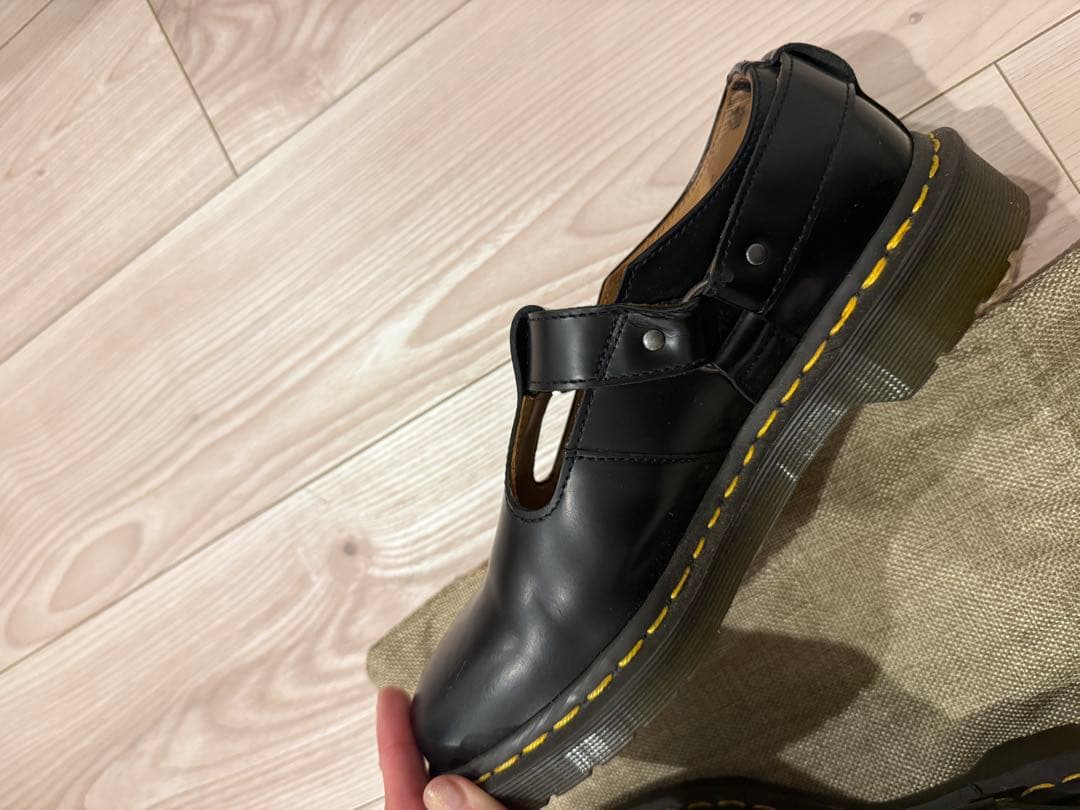 COMME des GARÇONS/Dr.MartensコラボTバーシューズ美品