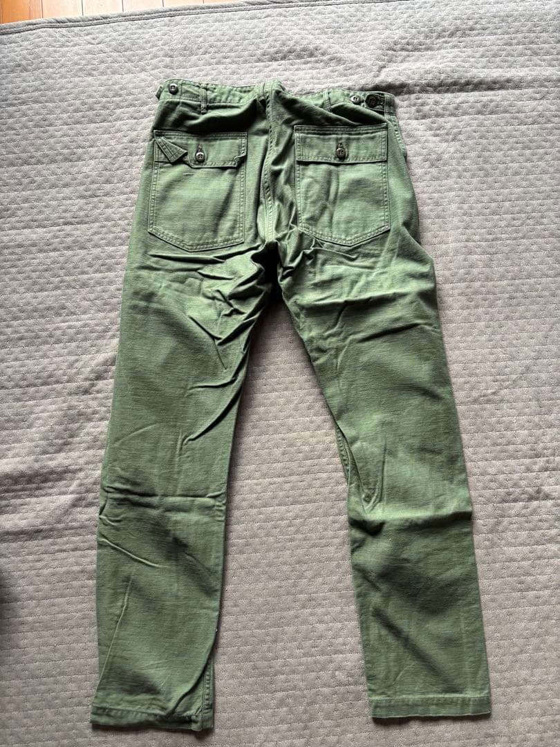 orSlow スリムファティーグパンツ Lサイズ