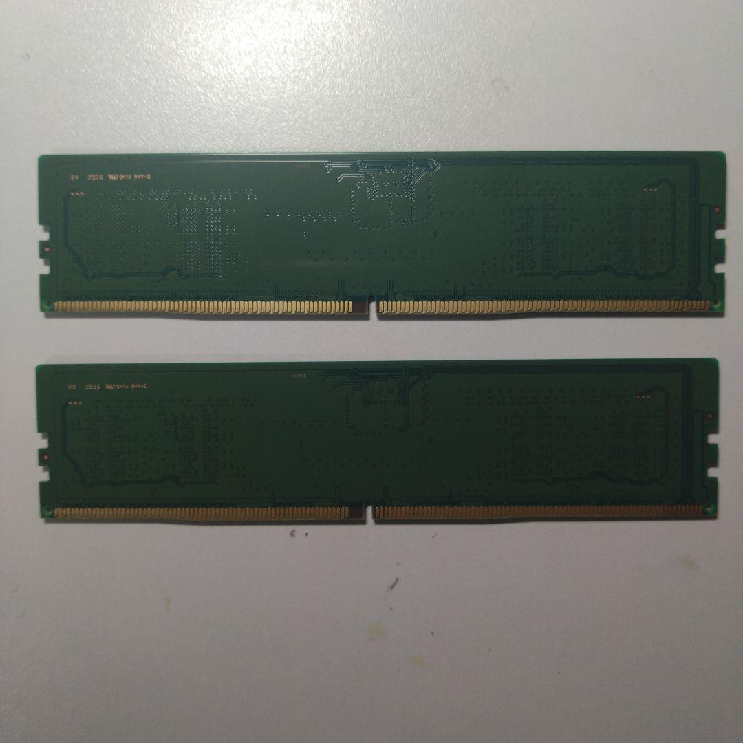SAMSUNG DDR5-5600 16GB(8GB×2枚)　デスクトップ用