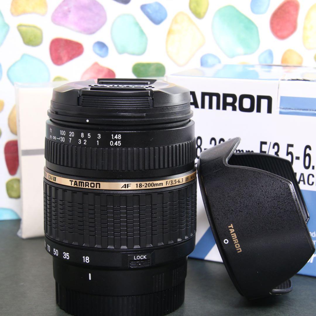 ♥︎◇迷ったらこのレンズ♪ ◇Tamron 18-200m SONY ◇美品