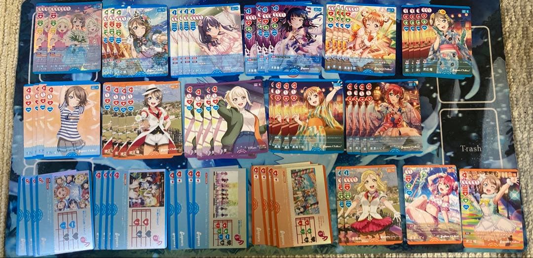 三神Aqoursデッキパーツ　ラブカ