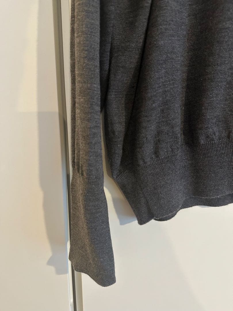 A.PRESSE アプレッセ22FW L/S Knit T-Shirt GRAY