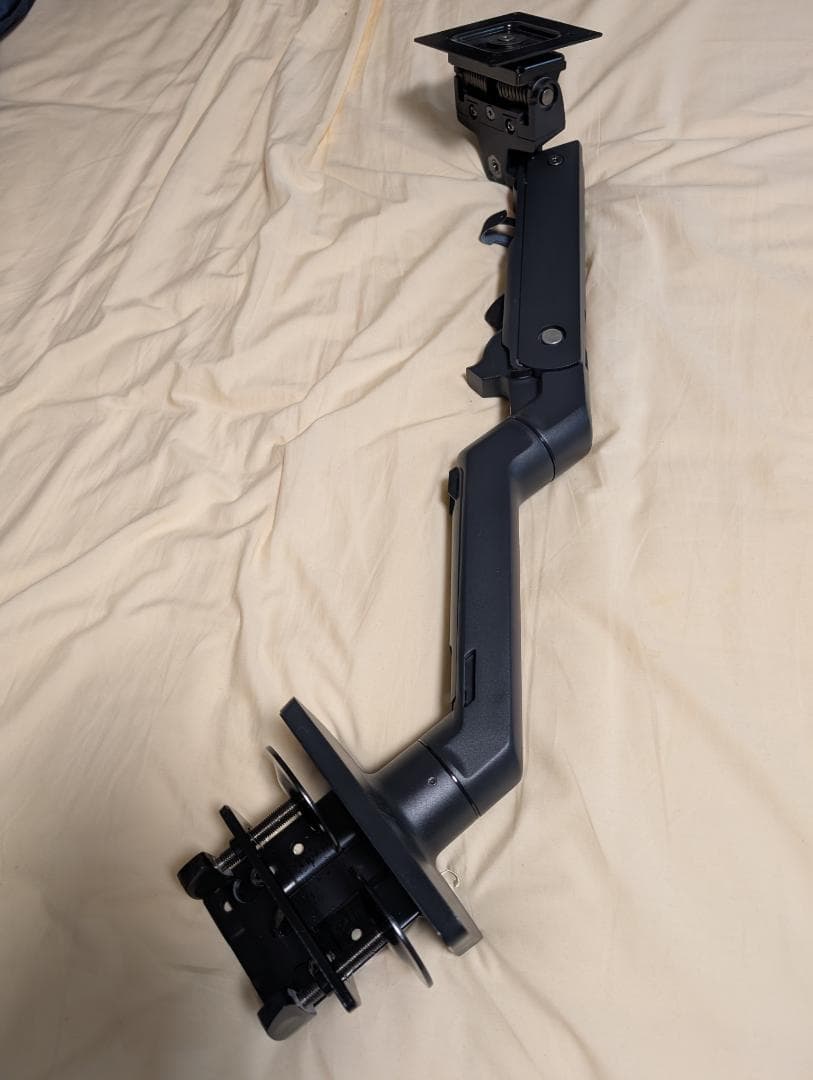 エルゴトロン HX モニターアーム マットブラック 49インチまで