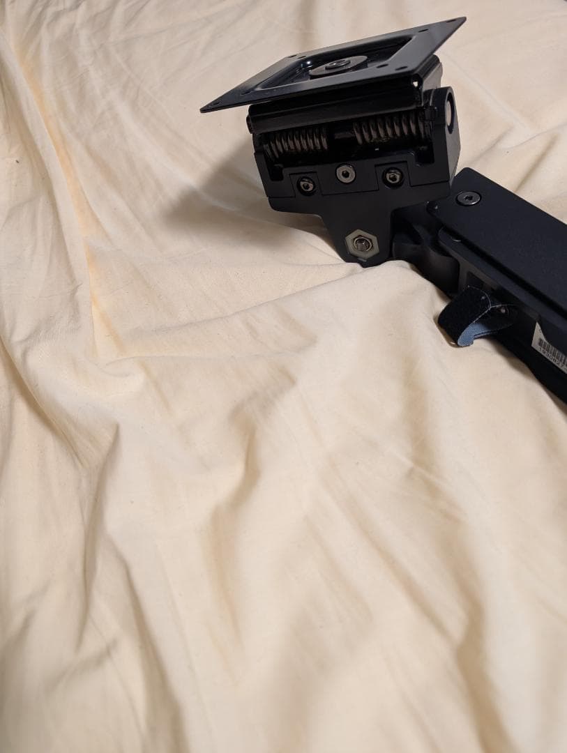 エルゴトロン HX モニターアーム マットブラック 49インチまで